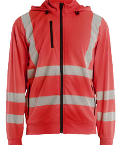 Blåkläder 3573 Hi-Vis Sweatshirt detachable hood - Image 3