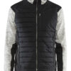 Grey Melange/Black