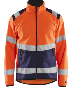 Blåkläder 4877 Hi-Vis Softshell jacket - Image 3