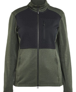 Alternative view of Blåkläder 3549 Women's Sweatshirt Full Zip - 100% polyester fleece one side brush