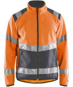 Blåkläder 4877 Hi-Vis Softshell jacket - Image 5