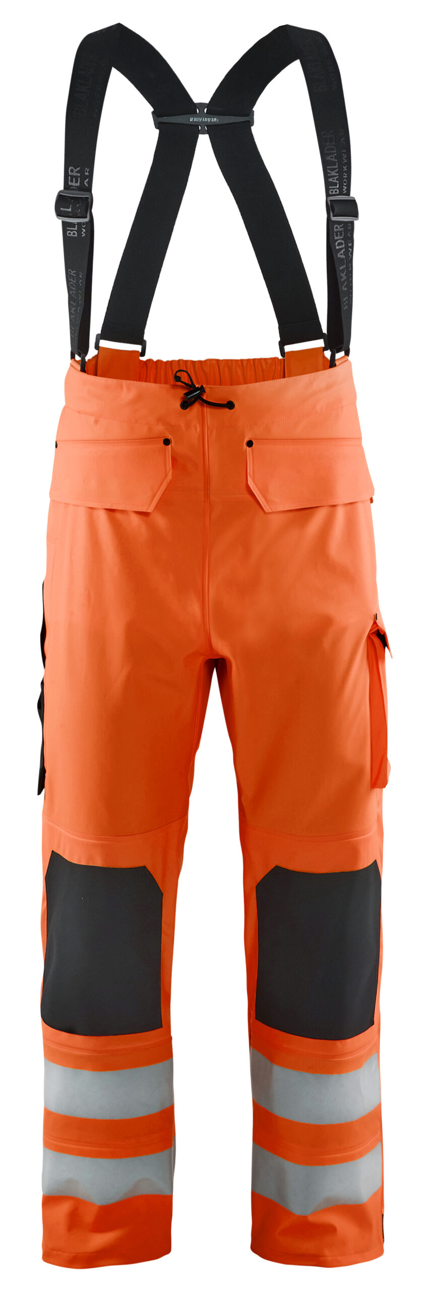Blåkläder 1302 Rain trousers Hi-Vis LEVEL 2 - Image 2