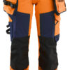 Orange/Navy Blue
