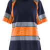 Navy Blue/Orange