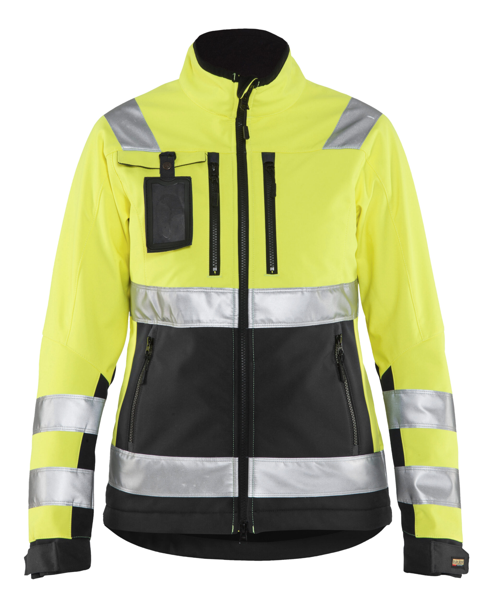 Blåkläder 4902 Women's Hi-Vis Softshell jacket - Image 2