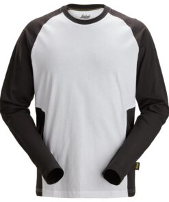 Snickers 2450 Two-Coloured Long Sleeve T-Shirt - Image 3