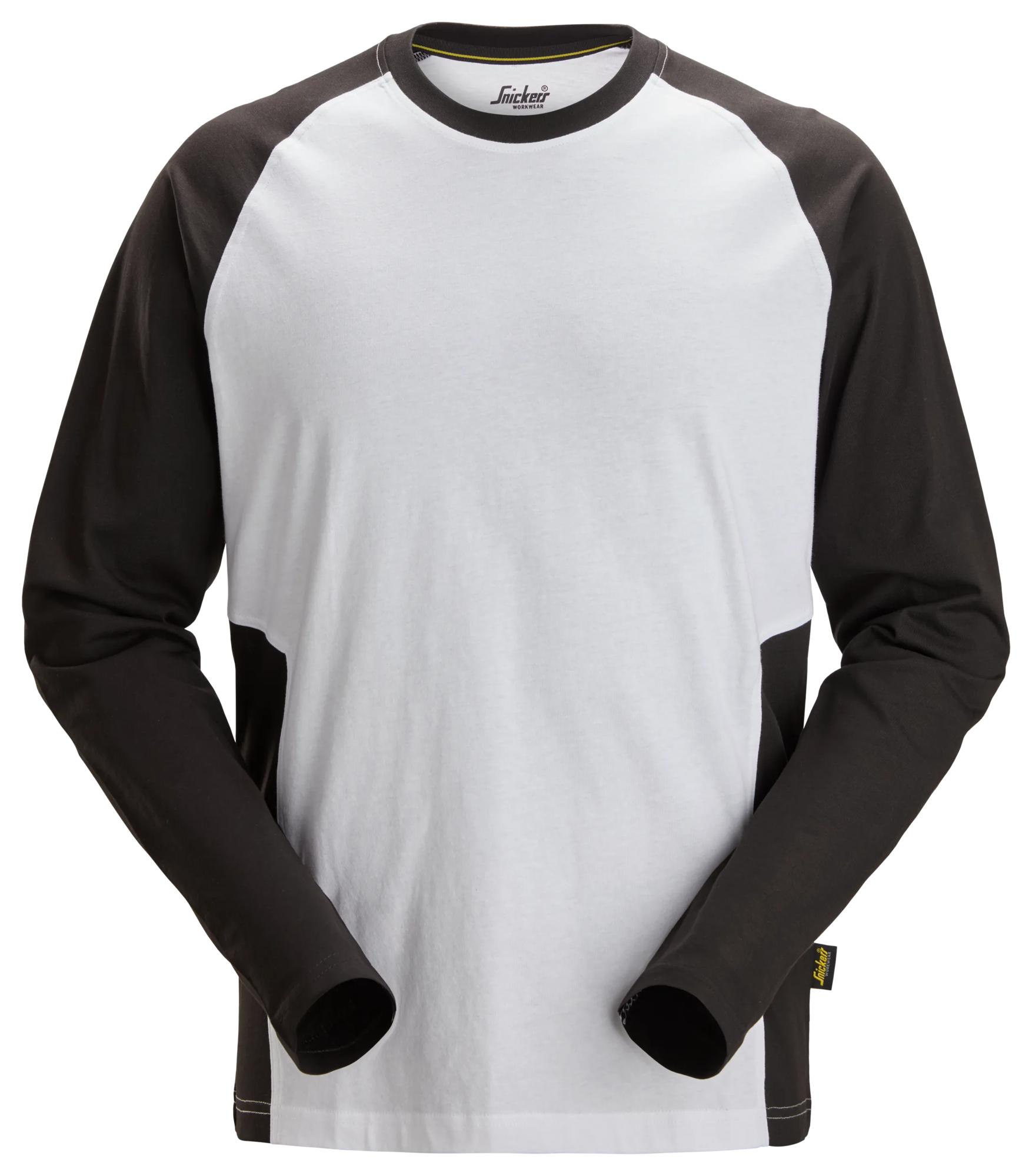 Snickers 2450 Two-Coloured Long Sleeve T-Shirt - Image 3