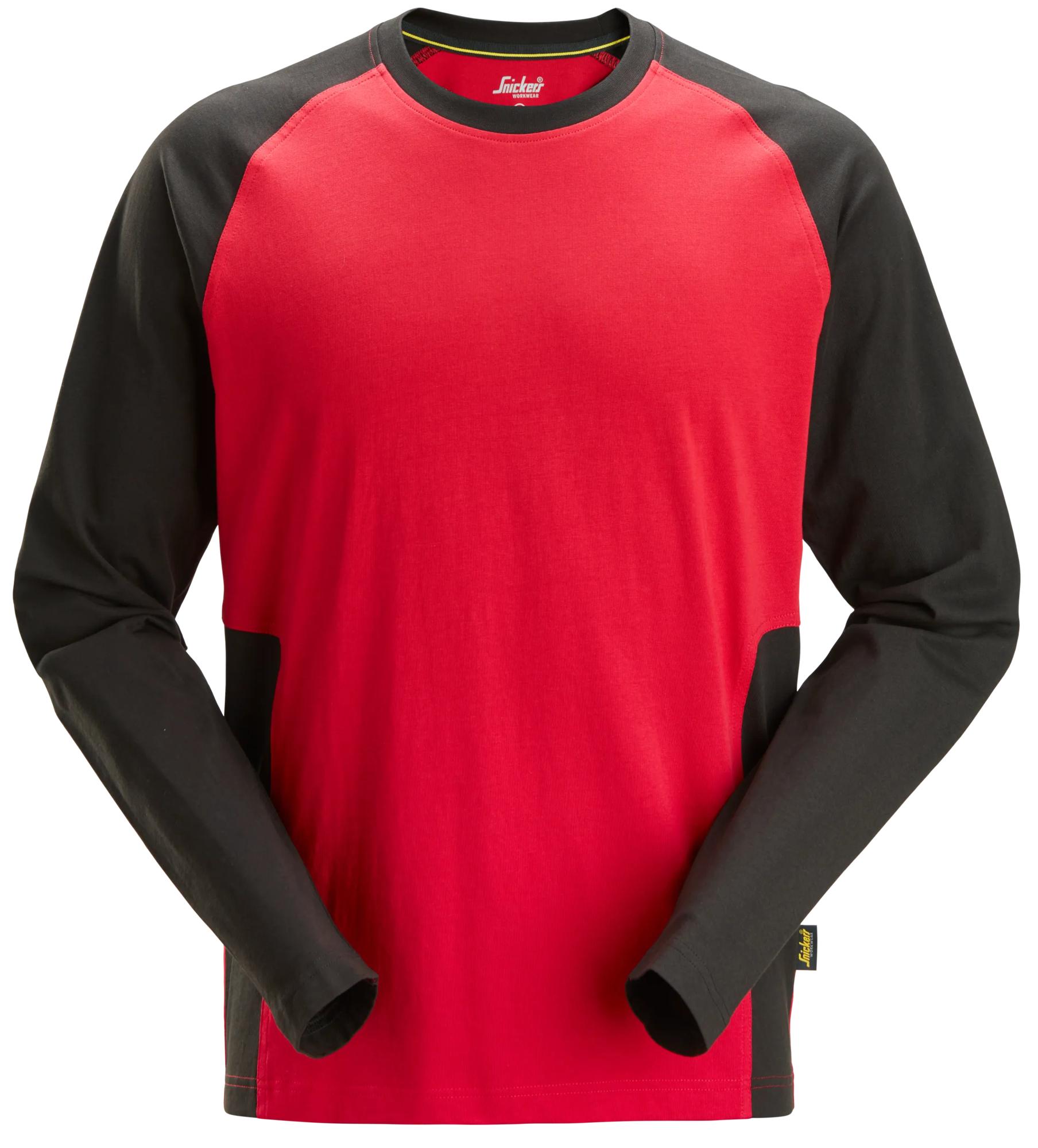 Snickers 2450 Two-Coloured Long Sleeve T-Shirt - Image 4