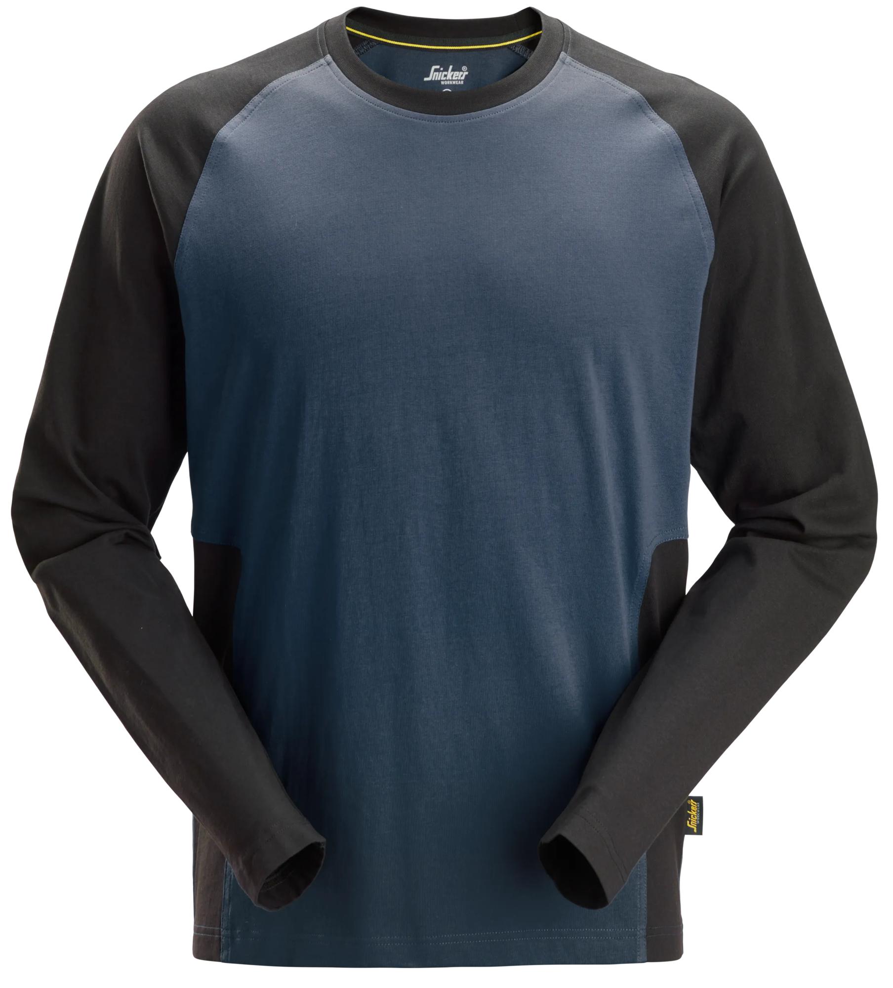 Snickers 2450 Two-Coloured Long Sleeve T-Shirt - Image 6