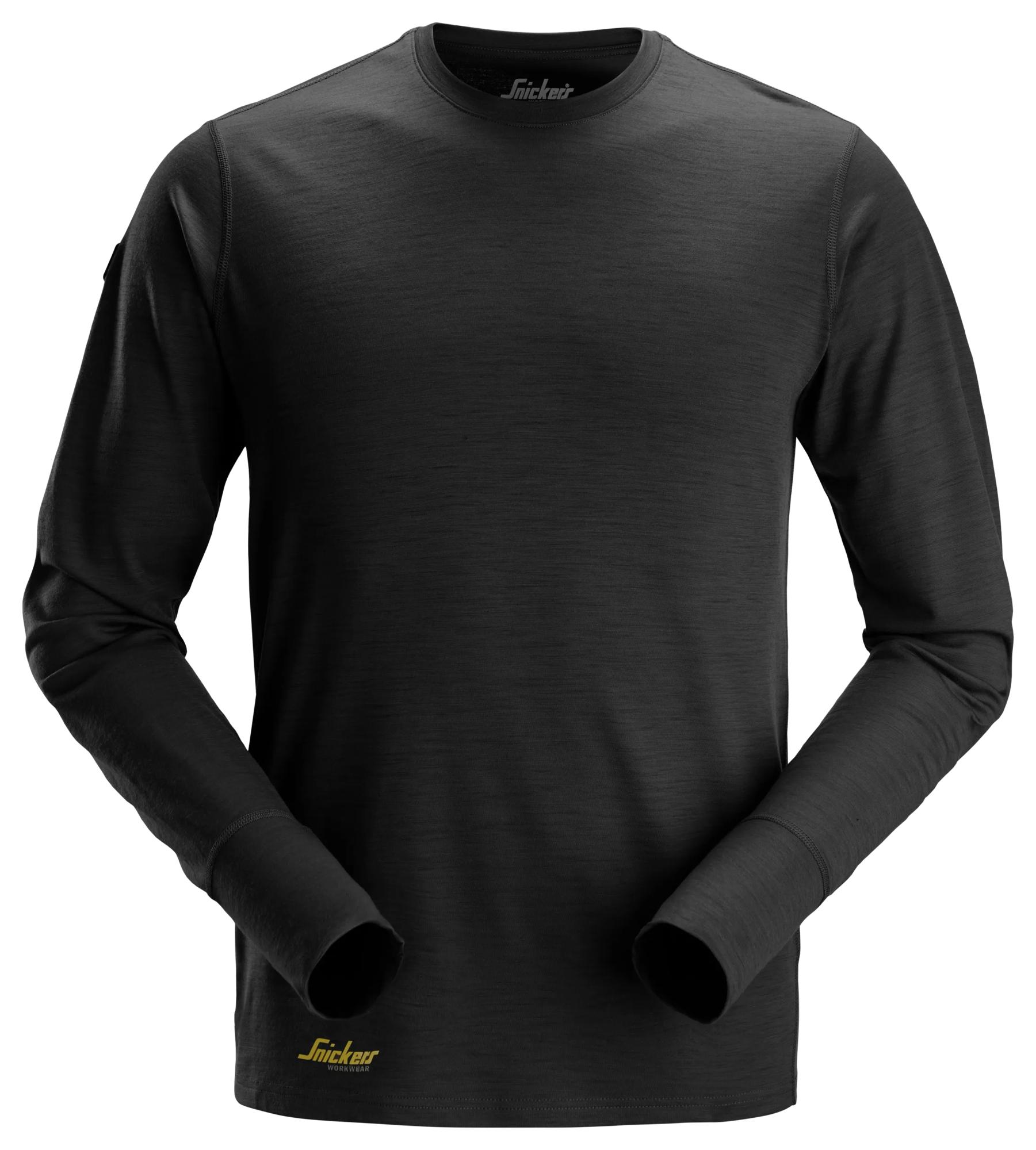 Snickers 2451 Wool Long Sleeve T-Shirt