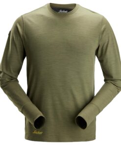 Snickers 2451 Wool Long Sleeve T-Shirt - Image 3