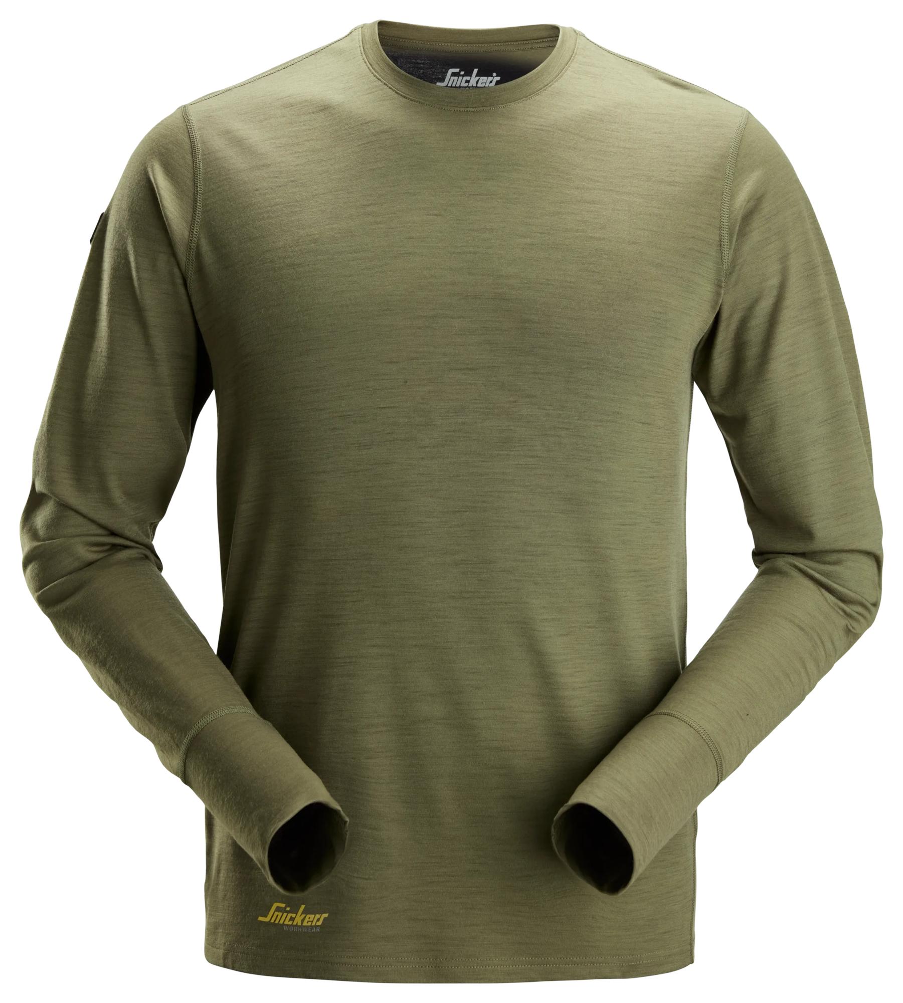 Snickers 2451 Wool Long Sleeve T-Shirt - Image 3