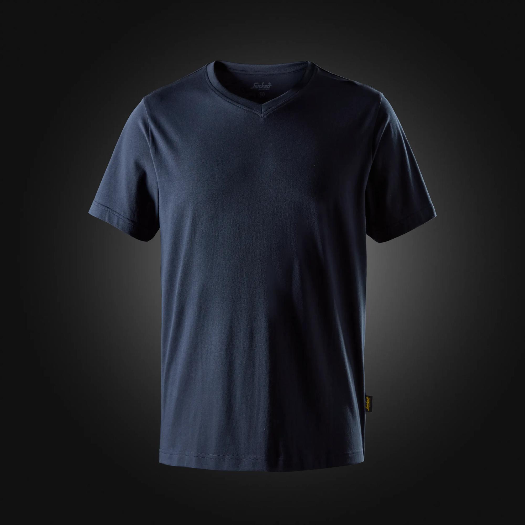 Snickers 2512 Classic V-Neck T-Shirt - Image 5