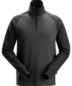Alternative view of Snickers 2841 Two-Coloured Half-Zip Sweatshirt