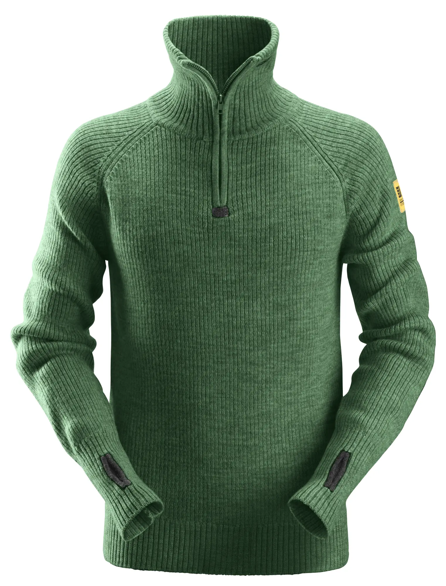 Snickers 2905 AllroundWork ½-Zip Wool Sweater - Image 2