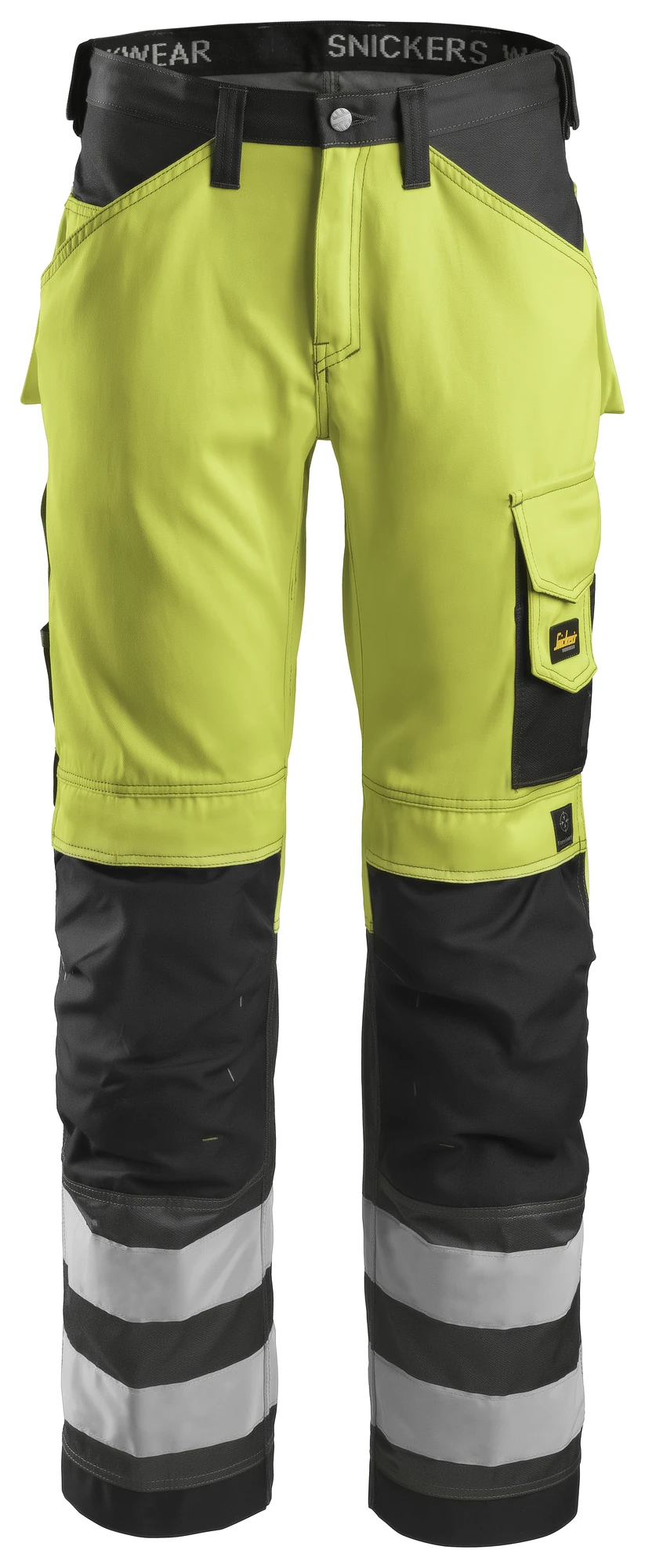 Snickers 3333 High-Vis Class 2 Trousers - Image 2
