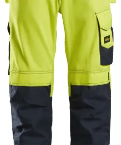 Snickers 3333 High-Vis Class 2 Trousers - Image 3