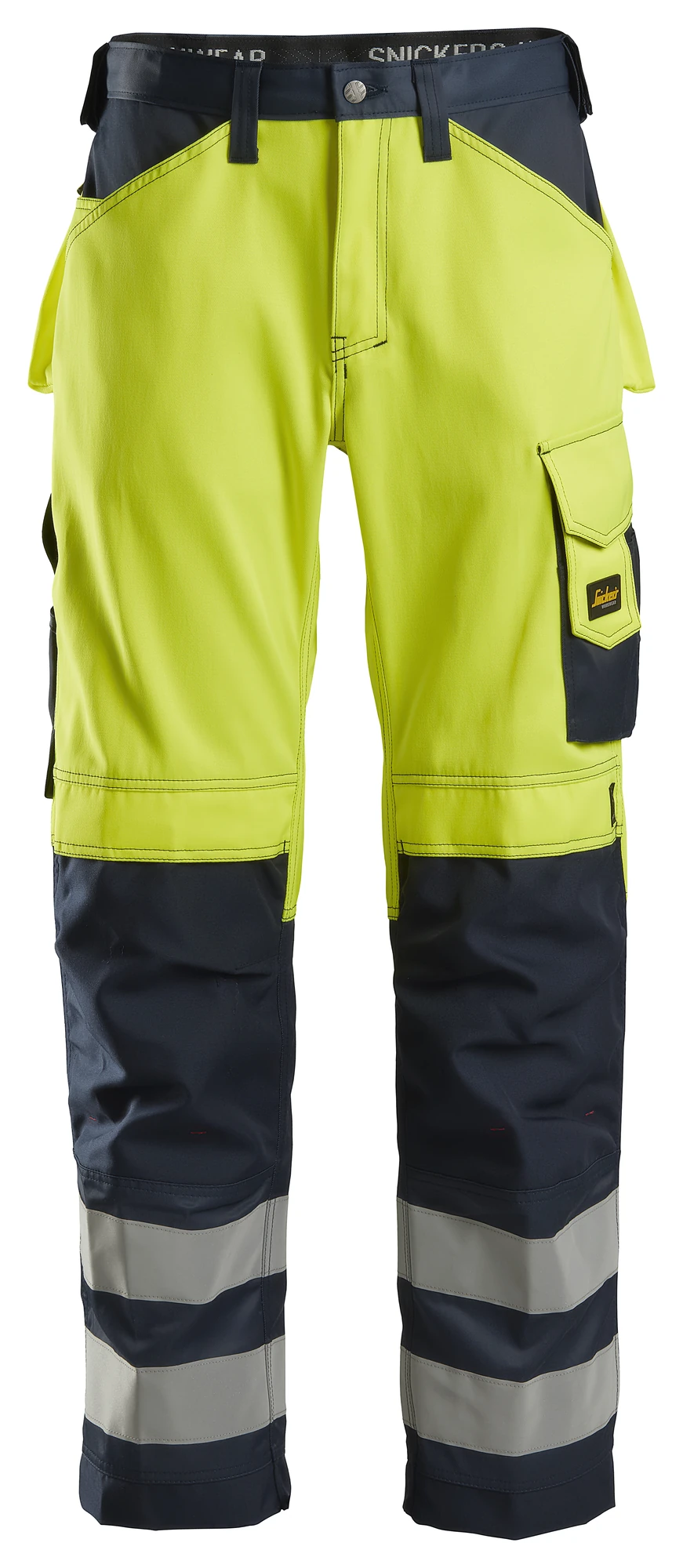 Snickers 3333 High-Vis Class 2 Trousers - Image 3