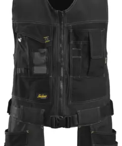 Snickers 4254 AllroundWork Canvas Stretch Tool Vest with Holster Pockets