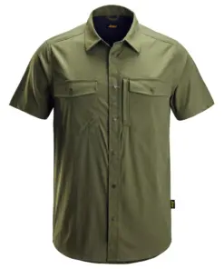 Snickers 8520 LiteWork Wicking Short Sleeve Shirt - Image 4
