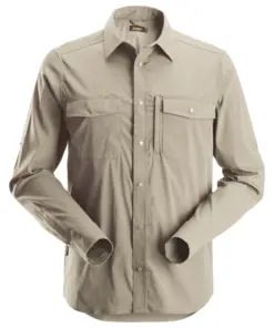 Snickers 8521 LiteWork Wicking Long Sleeve Shirt - Image 3
