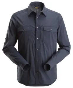 Snickers 8521 LiteWork Wicking Long Sleeve Shirt - Image 5