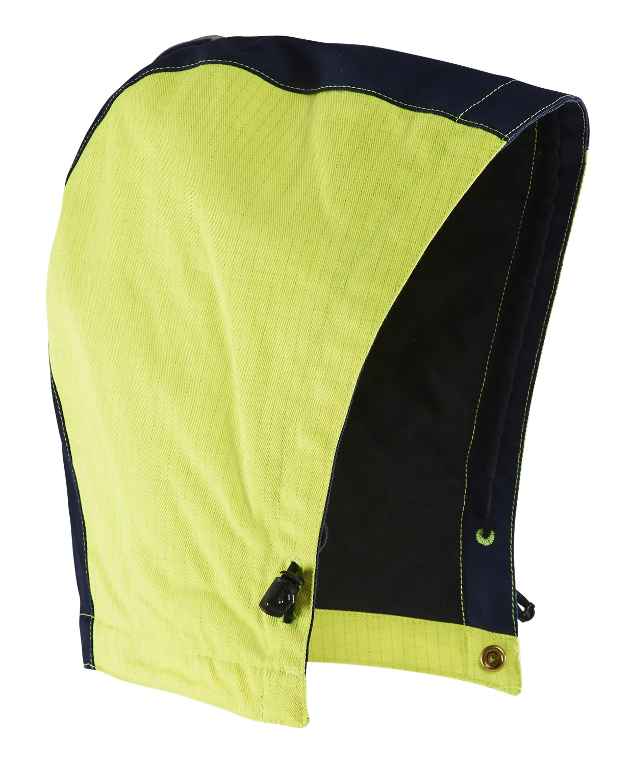 Blåkläder 2169 Flame resistant Winter Hood in Hi-Vis Yellow/Navy Blue