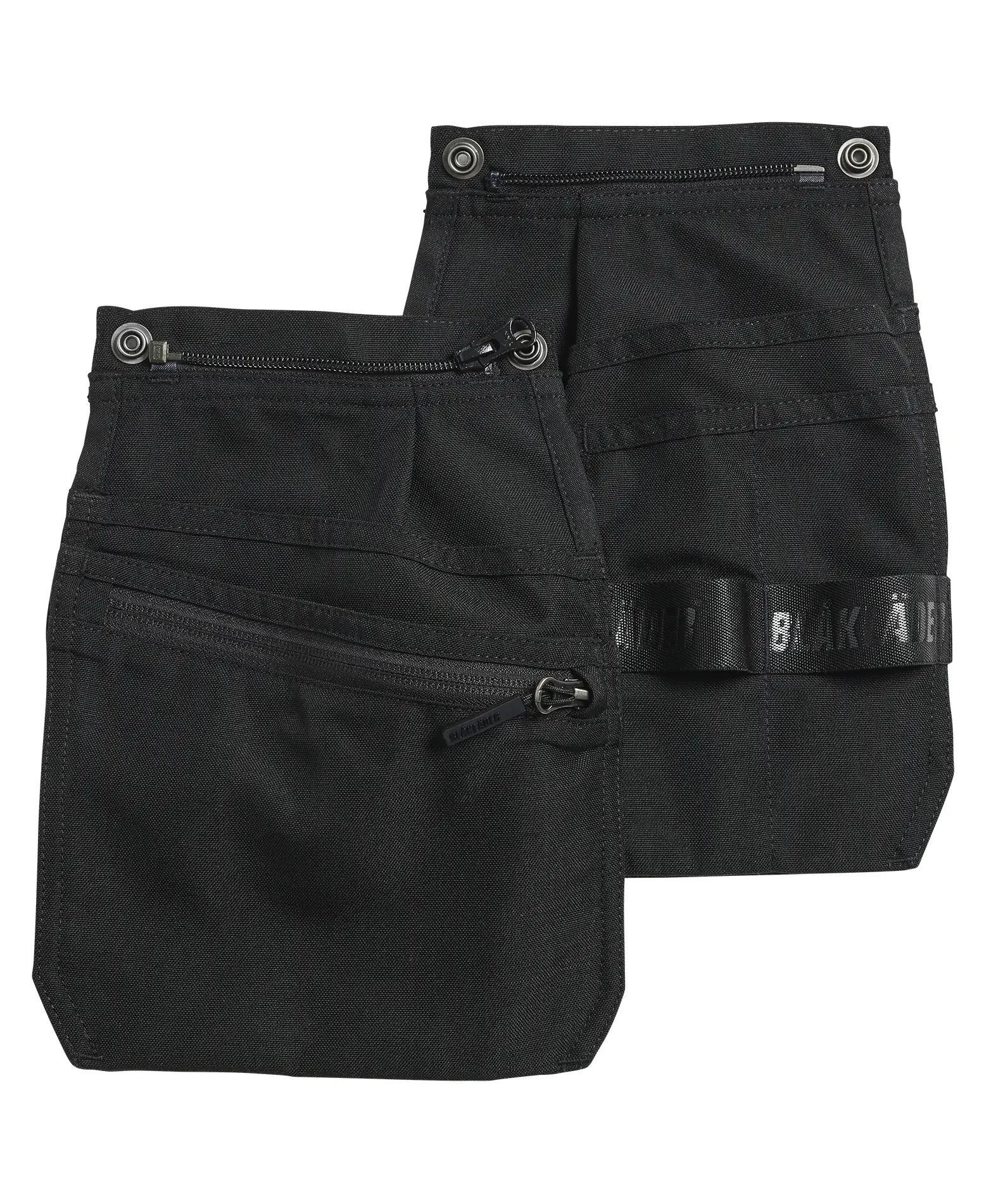 Blåkläder 2170 Tool pockets zipper & press stud fastening in Black