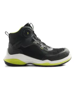 Blåkläder 2489 STRIKER Safety Boot S3S in Black/Lime Green