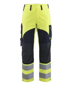 Blåkläder 7289 Women's APC 2 Multinorm Inherent Trousers in Hi-Vis Yellow/Navy Blue