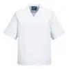 Portwest 2209 Baker's Shirt Short Sleeve in White