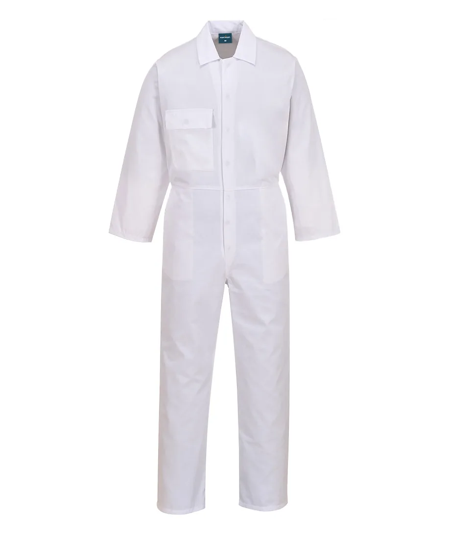 Portwest 2802 Standard Coverall in White