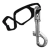 Portwest A001 Glove Clip (Pk40) in Black