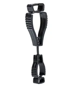 Portwest A002 Metal Free Glove Clip (Pk40) in Black