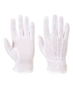 Portwest A080 Liner 24 PVC Microdot Glove 12-Pack in White