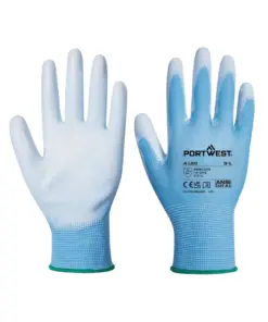 Portwest A120 Grip 13 PU Palm Glove 12-Pack in Blue