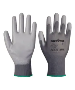 Portwest A120 Grip 13 PU Palm Glove 12-Pack in Grey