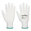 Portwest A121 Grip 13 PU Fingertip Glove 12-Pack in White