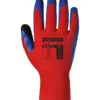 Portwest A175 Grip 13 Latex Double Coated Glove 12-Pack in Red/Blue
