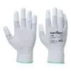 Portwest A198 ESD 13 PU Fingertip Glove 12-Pack in Grey
