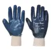 Portwest A300 Grip 12 Nitrile Full Dipped Knitwrist Glove 12-Pack in Navy