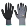 Portwest A350 Grip 15 Nitrile Sandy Glove 12-Pack in Black
