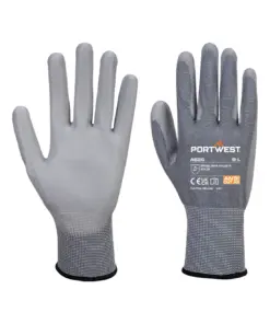 Portwest A635 Cut B13 PU Economy Glove 12-Pack in Grey