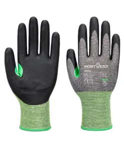 Portwest A636 CS Cut C18 Nitrile Glove in Grey/Black