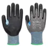 Portwest A644 CS Cut D15 Nitrile Glove in Grey/Black