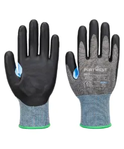 Portwest A644 CS Cut D15 Nitrile Glove in Grey/Black