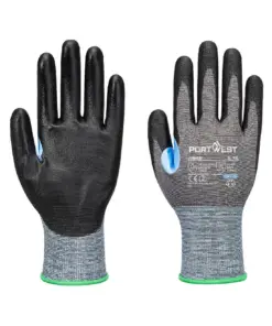 Portwest A649 CS Cut D21 PU Glove in Grey/Black