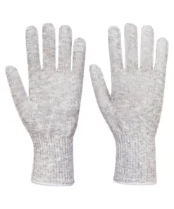 Portwest A657 Cut F10 Food Glove Liner – 1 glove in Grey