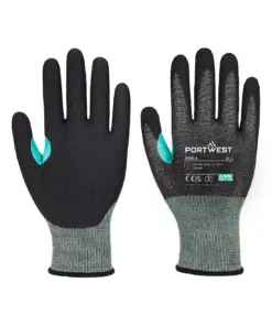 Portwest A661 CS Cut E18 Nitrile Glove in Black