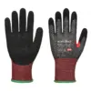 Portwest A672 CS Cut F13 Nitrile Glove in Black